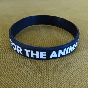 Wristband: Vegan for the animals