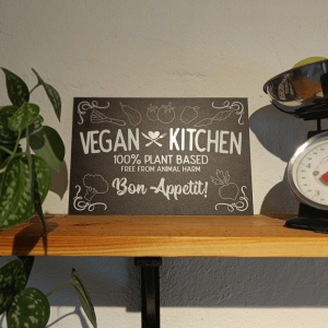 Sign: Vegan Kitchen