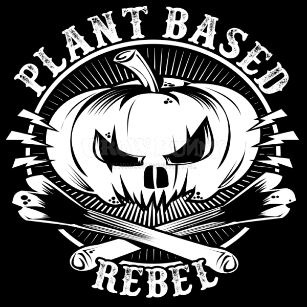 Plant Based Rebel - vegan shirt print