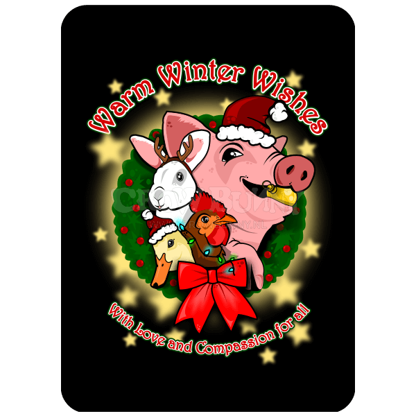 Ansichtkaart: Warm Winter Wishes Ansichtkaart: Warm Winter Wishes