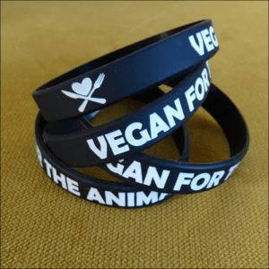 Wristband: Vegan for the animals