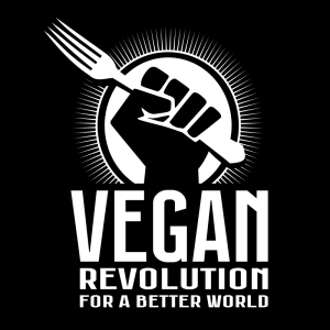 Vegan revolution for a better world draagtas