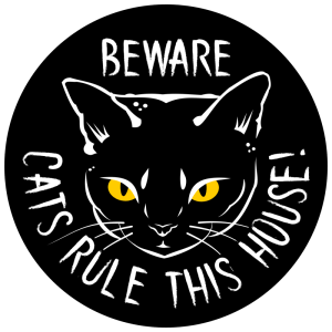 Sign Cats Rule This House