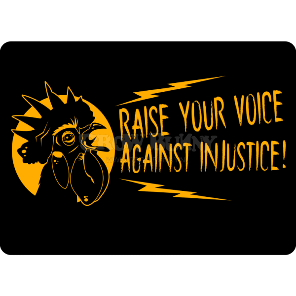 Ansichtkaart: Raise Your Voice Ansichtkaart: Raise Your Voice