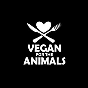 Button: Vegan For The Animals
