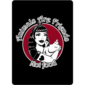 Ansichtkaart: Friends Not Food Ansichtkaart: Friends Not Food